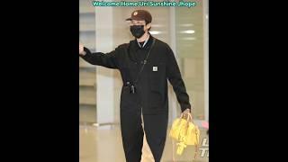 Jhope Finally Home After Almost 1 Month In LA Welcome Home Hobi & Rest Well #jhope#bts#kpop#arrival#