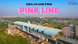 Delhi Metro Pink Line Extension : October 2024 Update | Good Progress  #detoxtraveller