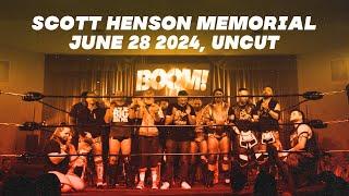 Scott Henson Memorial Tournament 2024 (Uncut, Full Show)  BOOM! Pro Wrestling