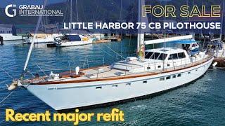 [OFF MARKET] 1981 LITTLE HARBOR 75 'Dreamcatcher'  Sailing Yacht for sale with Grabau International