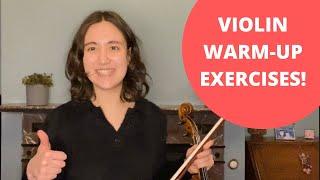 Violin Warm-up Exercises!