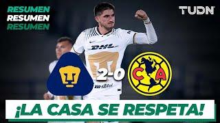 Resumen y goles | Pumas 2-0 América | Copa SKY 2022 | TUDN