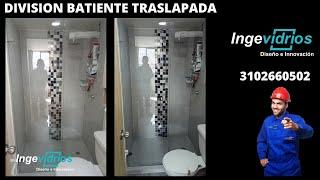 DIVISIONES DE BAÑO EN VIDRIO TEMPLADO EN BOGOTA-INGEVIDRIOS