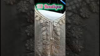 #latest back neck design #new back neck design #new partywearsuit design #ks boutique#