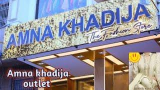 Amna khadija wedding collection's sale 40 % Amna khadija outlet Karachi