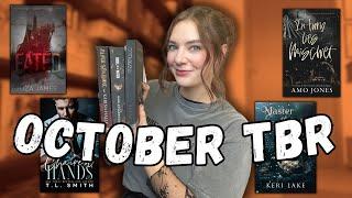 October TBR  // spooky reads, dark romance & fantasy romances