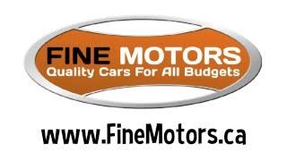 Quality Cars for All Budgets only at Fine Motors of London Ontario