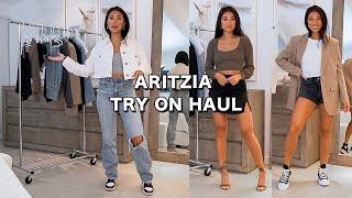 HUGE ARITZIA TRY ON HAUL | Summer Staples + How I’d Style Everything