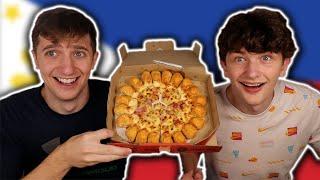 We Tried Pizza Hut in The Philippines! 