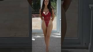 Try on Haul micro bikinies with Stella Cardo   Transparent lingerie   2024 #instagood #bikinilife