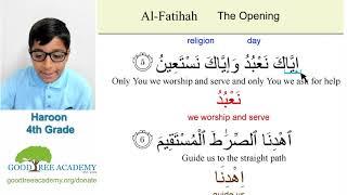 Learn the Meaning of Surah Al-Fatihah (1 The Opener)