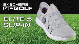 Skechers GO-GOLF Elite 5 Slip-In Golf Shoes (PREVIEW)