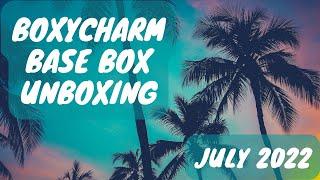 BOXYCHARM BASE BOX JULY 2022 UNBOXING - $184 VALUE #boxycharm #mysterybox #boxycharmbasebox