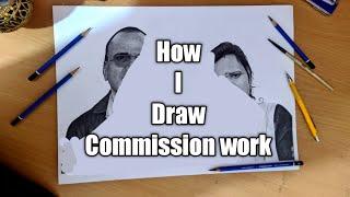 How I Draw Commissioned Work | Its Art ADDA 