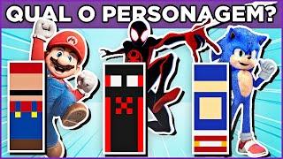  ADIVINHE O PERSONAGEM PELOS BLOCOS| jogo dos blocos #quiz #macaquiz 