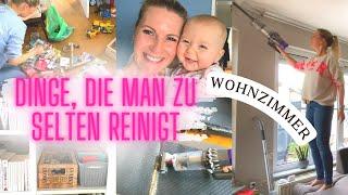 Dinge, die man zu selten reinigt - WOHNZIMMER - Deep Cleaning - Gardinen, Sofa, Schrank reinigen