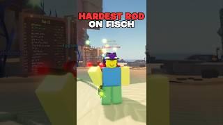 The Tryhard rod is WAY too Hard  #roblox #fisch #robloxfisch
