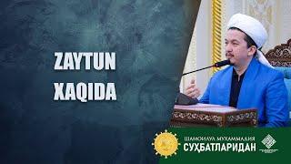 ZAYTUN XAQIDA @Шайх Муҳаммад Содиқ Муҳаммад Юсуф мажмуаси