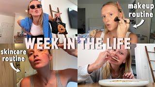 week in the life: updated makeup routine and getting back into running