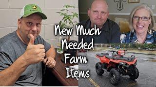 A Call To Pray, New Farm Equipment, Happy Boys, and Couch Time