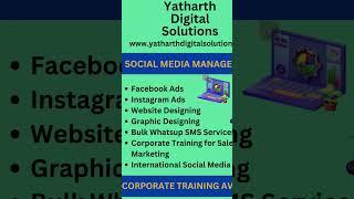 Social media management #digitalmarketing #yatharthdigitalsolutions #socialmediamarketing