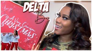 DELTA BOX REVEAL ️| +GIFTS| DELTA SIGMA THETA SORORITY INC. |CAMILLE DEADRA