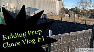 Kidding Prep | Chore Vlog 1 | Raising Boer Goats