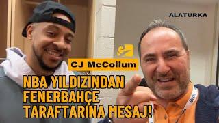 NBA Yıldızı CJ McCollum'dan Fenerbahçe Taraftarlarına Mesaj Var! | NBA Yıldızından Özel Açıklamalar!