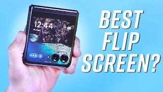 The Motorola Razr + Cover Screen is AWESOME