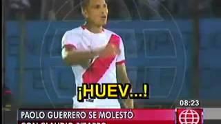 Paolo Guerrero increpó a Claudio Pizarro por ser cambiado ante Uruguay   Noticias de las Eliminatori