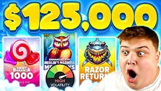 INSANE $125,000 VOLATILE BONUS OPENING WAS MADNESS!