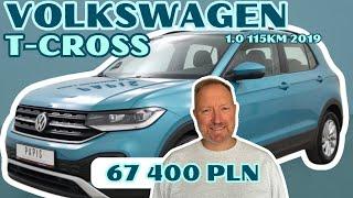 VOLKSWAGEN T-CROSS SUV 1.0 TSI 115KM 2019' SalonPL 67 400 PLN