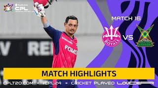 Highlights | Barbados Royals vs Guyana Amazon Warriors | CPL 2024