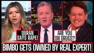 SHE GOT OWNED BY REAL EXPERT ON QURAN - PEIRS MORGAN