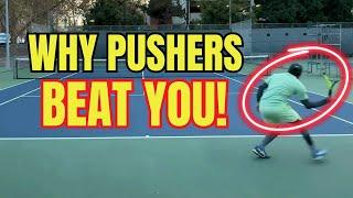 What Pushers Understand BETTER Than Most Tennis Players!