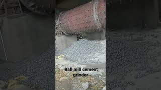 Maintains of  ball mill of grinding cement, Ball removing process.. #Cementmill #Cement #PPC #OPC