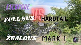 1kw Full Suspension E-Bike VS 1kw Hardtail E-Bike | 2022 Escapade Zealous VS 2022 Escapade Mark 1