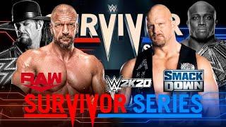 WWE 2K20 Universe Mode: Survivor Series