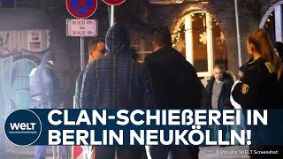 BERLIN NEUKÖLLN: Clan-Schießerei! Abou-Chakers am Tatort! Polizei findet Schusswaffen und Messer!