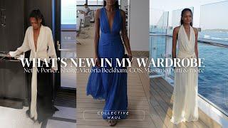 WHAT'S NEW IN MY WARDROBE SUMMER | Net-A-Porter, Khaite, Victoria Beckham, COS, Massimo Dutti & more