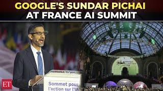 Google's Sundar Pichai at France AI Summit: 'AI rewiring technology, accelerating human ingenuity'