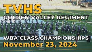 TVHS Band and Color Guard - November 23, 2024 - State Champs