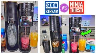 Ninja Thirsti vs SodaStream Sparkling Water Soda Maker COMPARISON