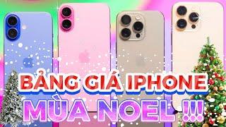 NOEL GÌ TẦM NÀY ?? IPHONE ĐANG RỚT GIÁ KINH HOÀNG KÌA ANH EM, CẬP NHẬT BẢNG GIÁ IPHONE MỚI NHẤT !