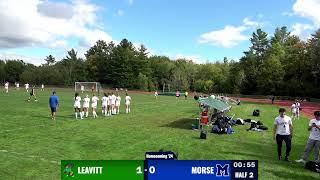 Morse at Leavitt Girls Soccer Homecoming 9/28/24