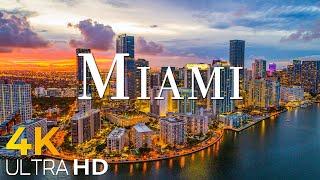 MIAMI 4K UHD - Peaceful Relaxing Music With Beautiful Nature Scenes - Travel World - 4K Video UHD