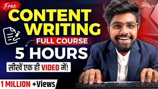 Content Writing Complete Course | How to become a Content Writer in 2024? - SEO Writing Tutorial