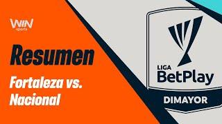 Fortaleza vs. Nacional (resumen y goles) | Liga BetPlay Dimayor 2024-2 | Fecha 15