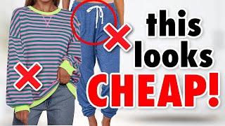 12 Clothes That Look CHEAP! (what to wear instead)