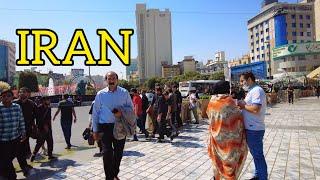 Mashhad Iran (4k), walking tour street
